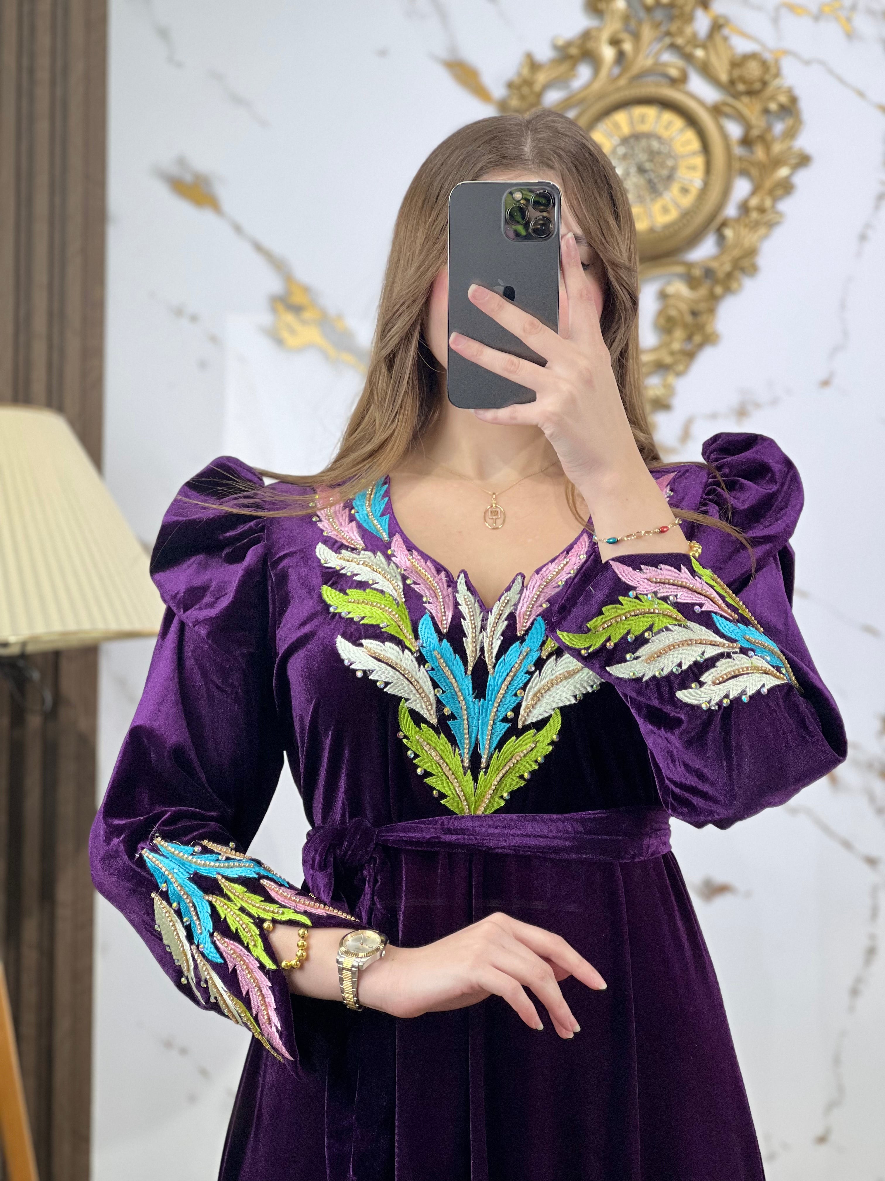 Robe Velours Hiver 2026