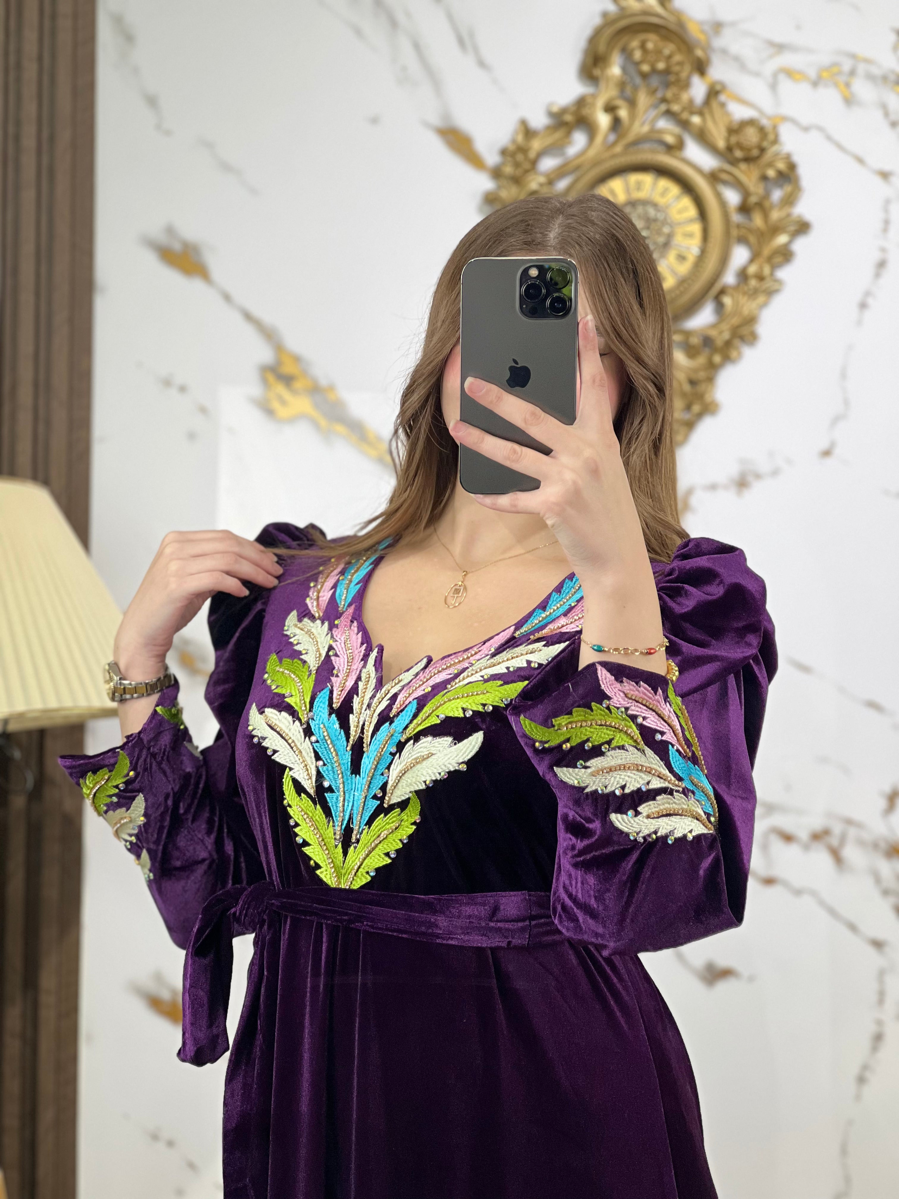 Robe Velours Hiver 2026